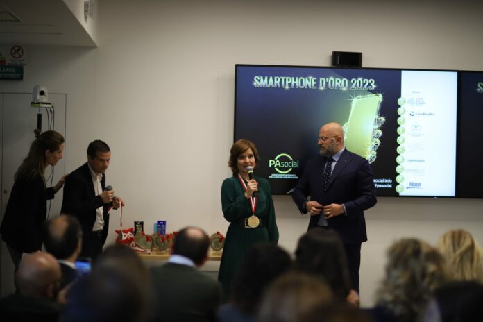 ATER Matera premiata con lo Smartphone d'oro 2023