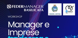 locandina workshop del 17 maggio di federmanager basilicata