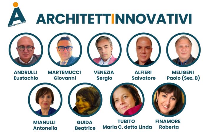 Gli Architetti Innovativi in corsa per il Consiglio dell’Ordine degli Architetti di Matera